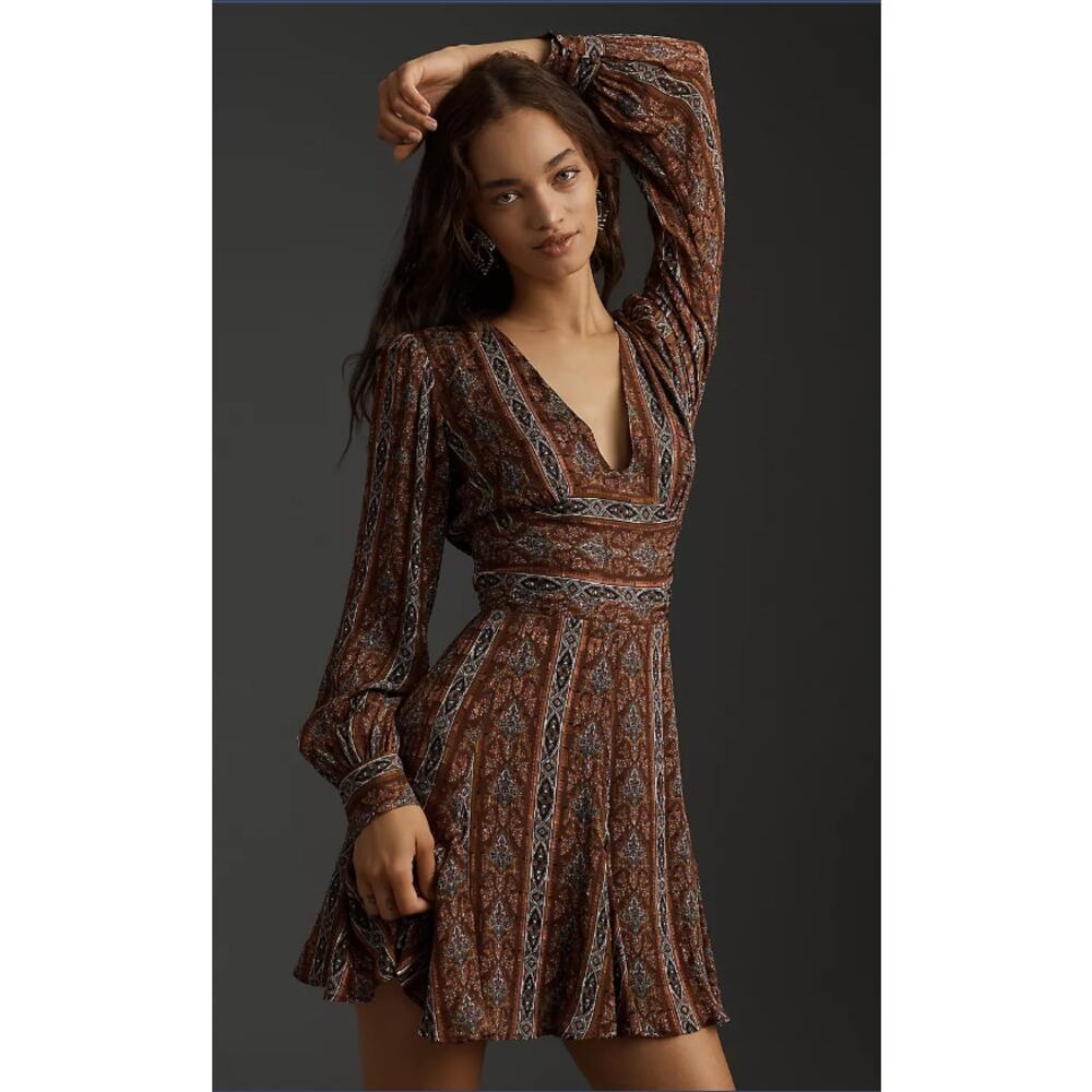 NWT PAIGE Bucatini Mini Dress - Size 2 - Picture 2 of 5